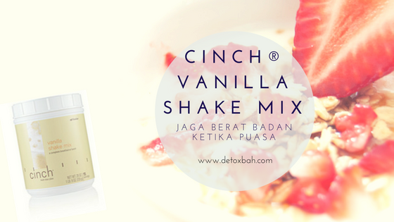 Cinch® Vanilla Shake Mix